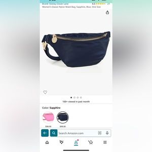 Stony clover lane belt bag